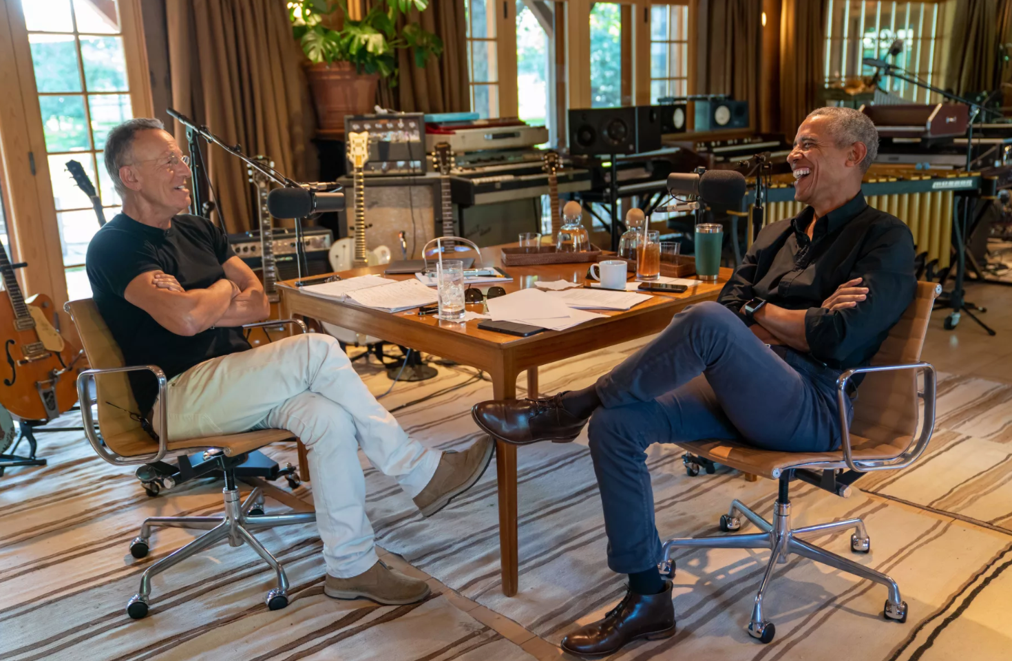 Barack Obama & Bruce Springsteen Spotify Podcast