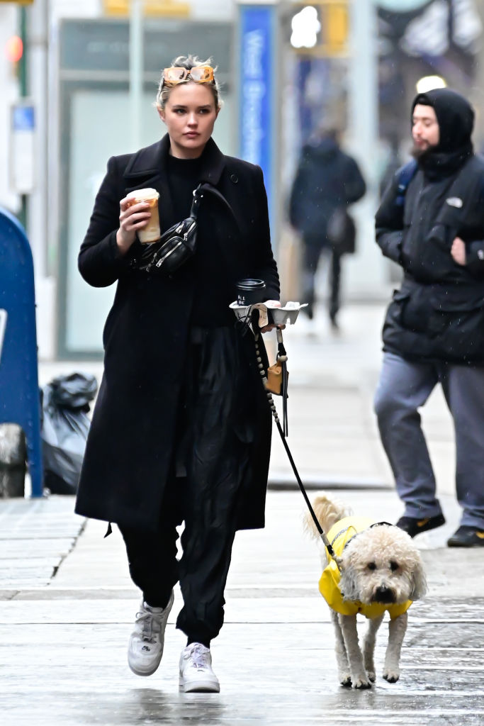 Celebrity Sightings In New York City - March 22, 2021