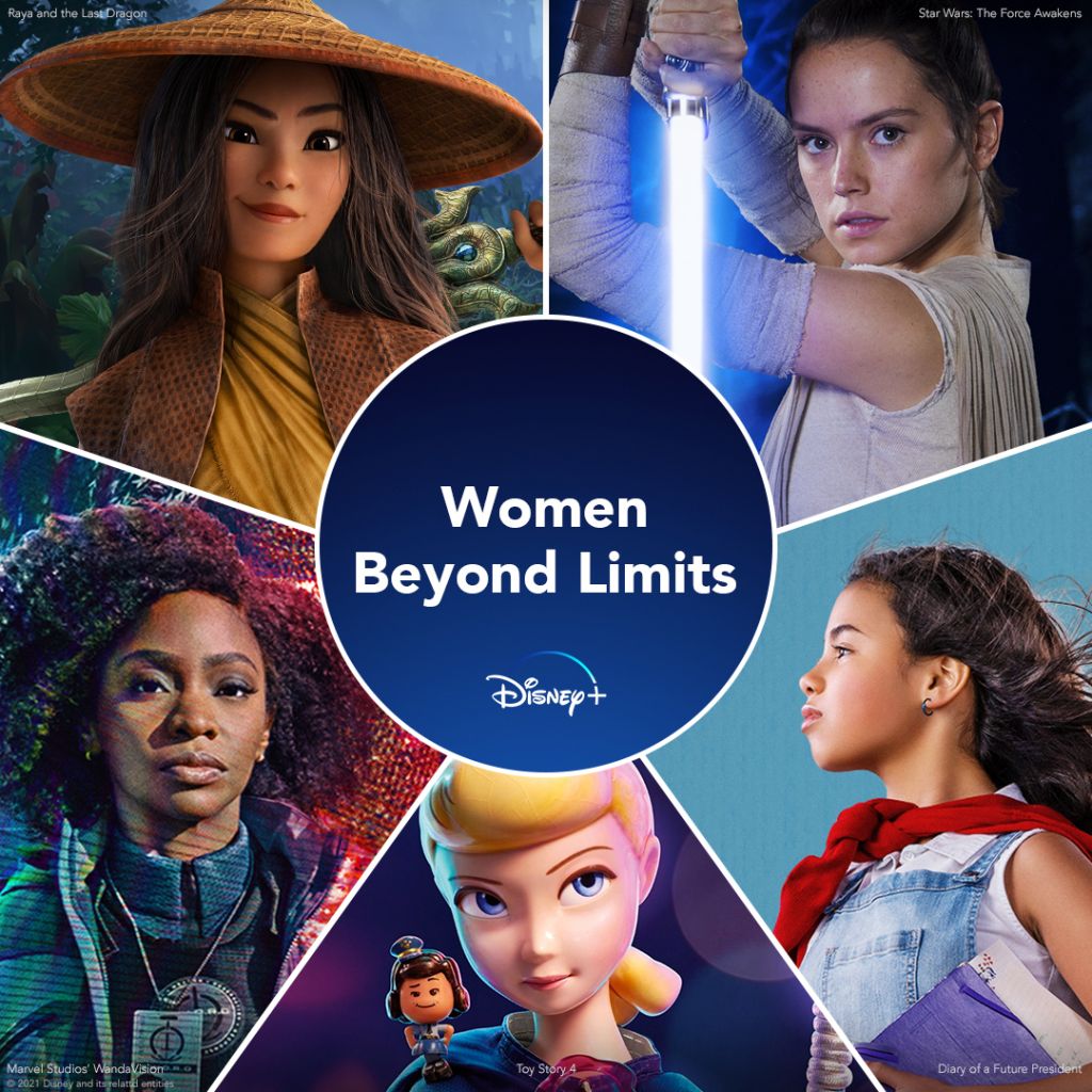 Disney Plus Female Leads Key Art