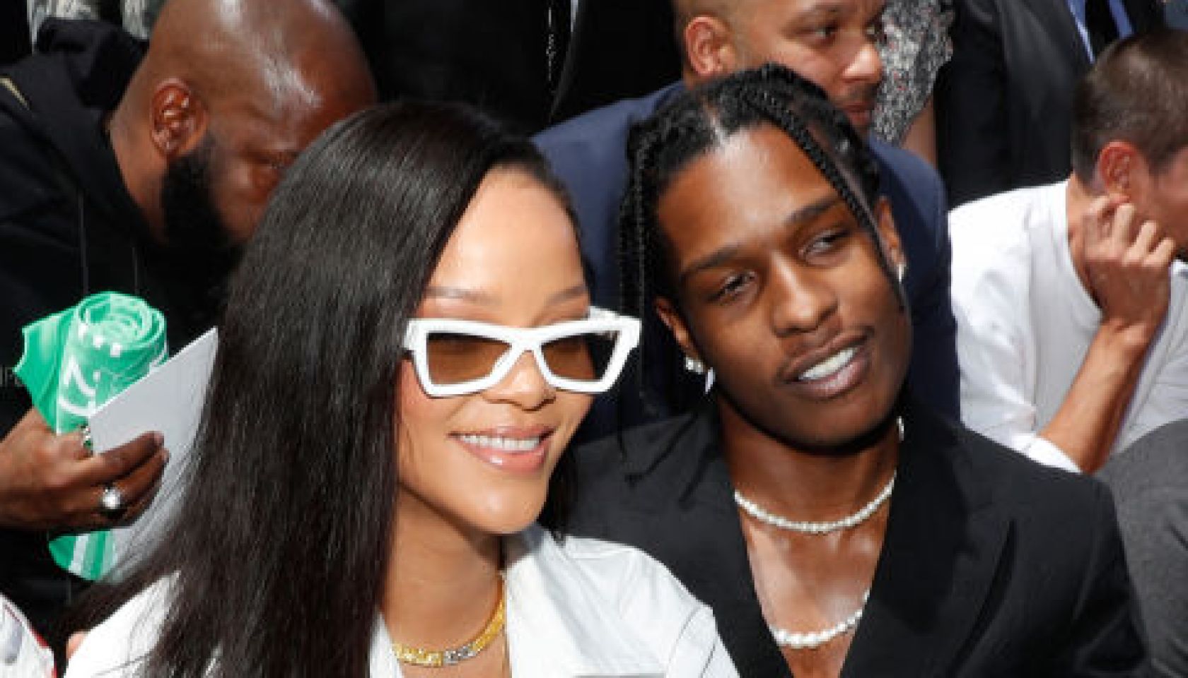 Louis Vuitton: Front Row - Paris Fashion Week - Menswear Spring/Summer 2019