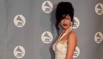 Selena Quintanilla Receives Grammy Award.