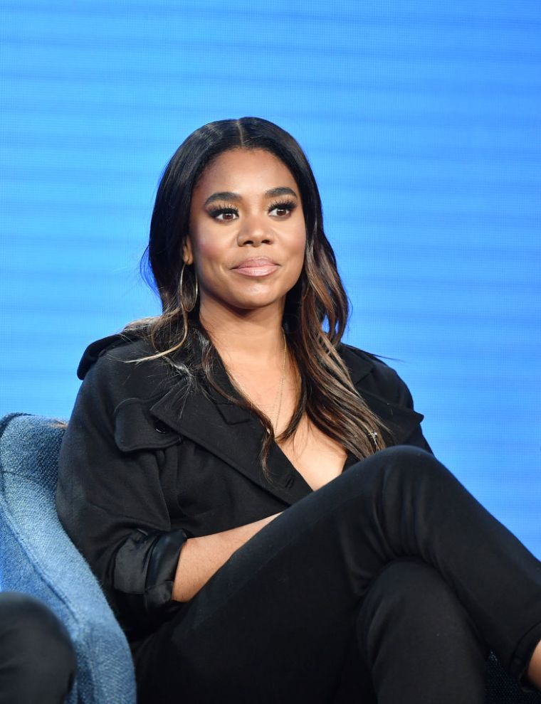 Miss Hall looking like a trillion bucks, per usual.