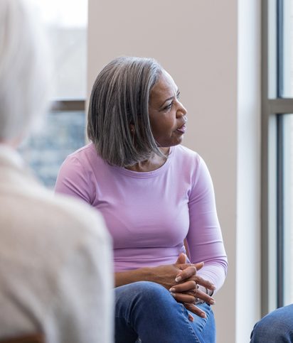 As teen boy speaks, grandmother looks on in disbelief