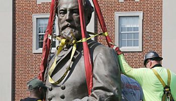 Richmond, Virginia Removes Statue Of Confederate General Robert E. Lee