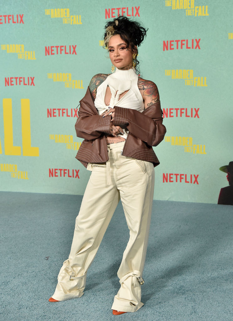 Kehlani attends the Los Angeles Premiere of "The Harder They Fall."