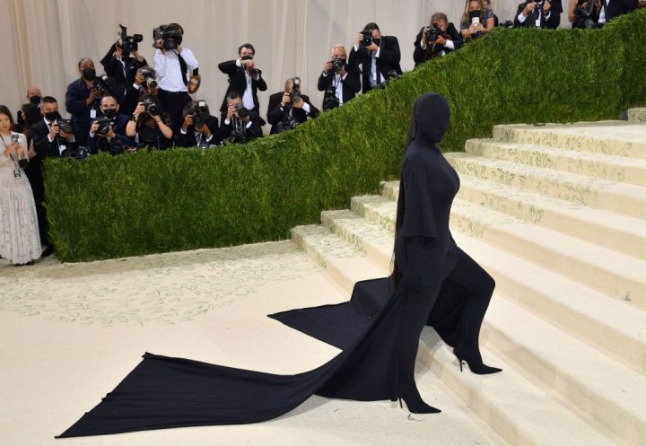 Or, whip out the Spanx, and transform into Kim kardashian at the 2021 Met Gala.