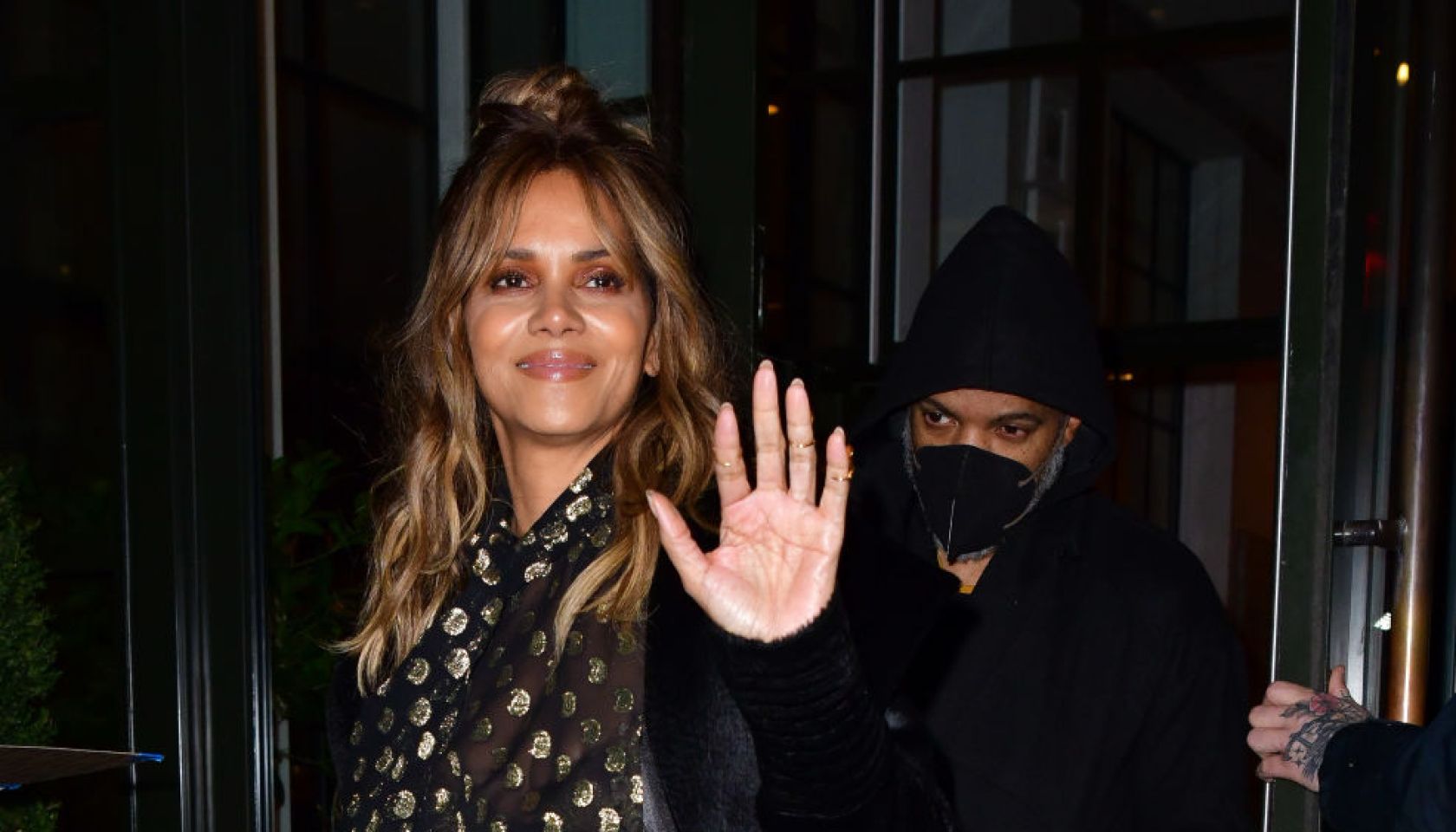 Celebrity Sightings In New York City - November 22, 2021