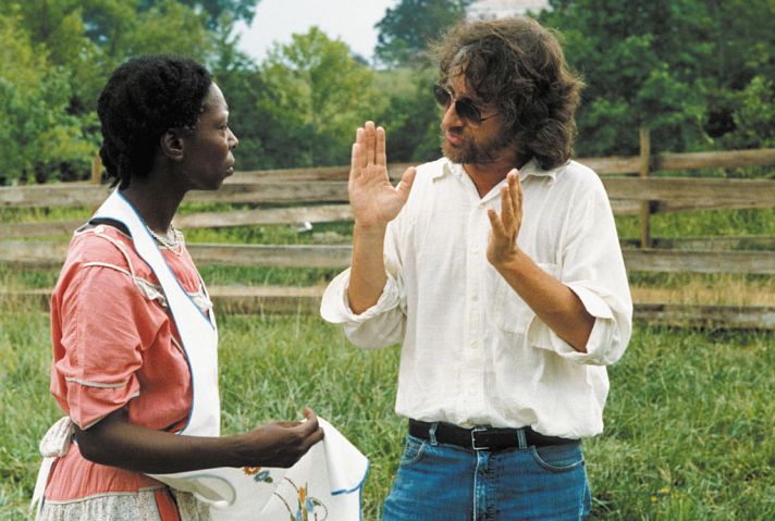 On the Set of "The Color Purple"