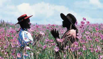 On the Set of "The Color Purple"