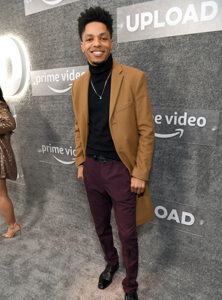 Terrence Green Poses On The Carpet