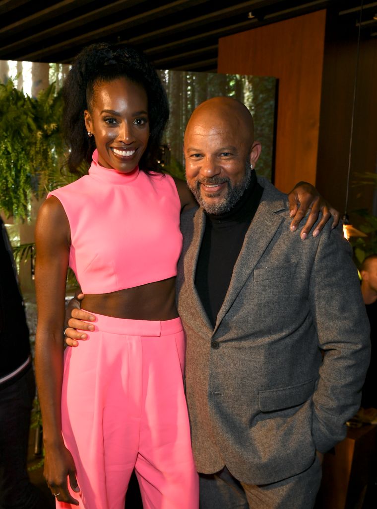 Zainab Johnson and Chris Williams Glowing With Joy