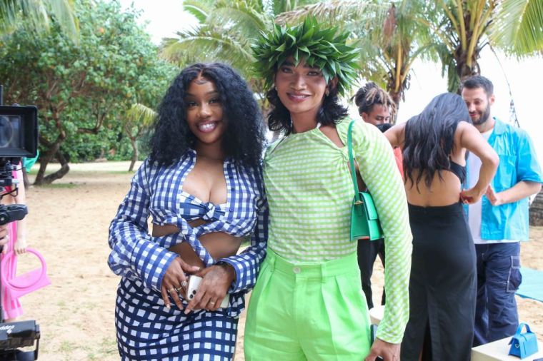 SZA & Bretman Rock Are Photo Ready