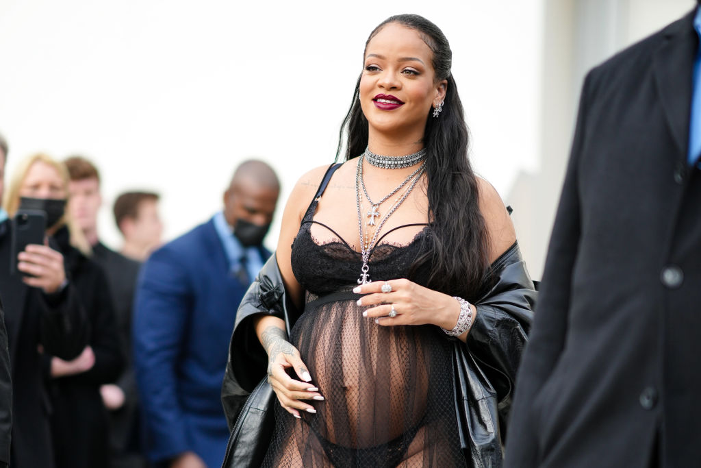 Rihanna Updates Maternity Style at Louis Vuitton Men's Spring '24