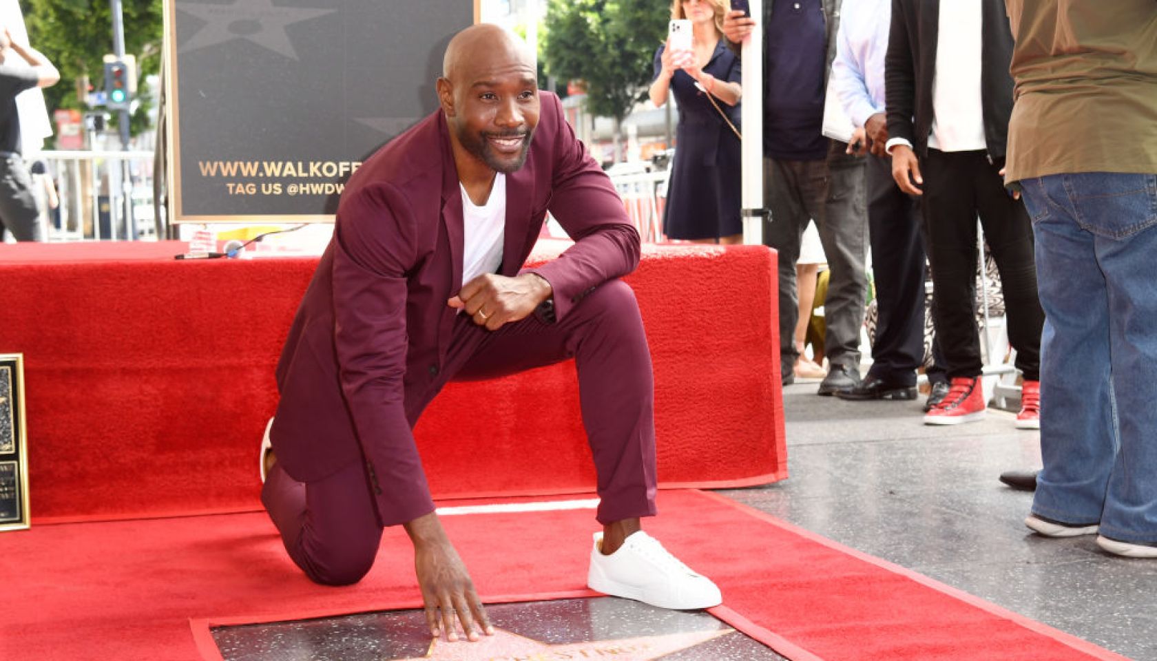 Morris Chestnut Is Honored With A Star On The Hollywood Walk Of Fame