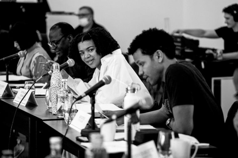 India Amarteifio as Young Queen Charlotte