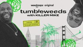 Killer Mike production stills from Weedmaps documentary