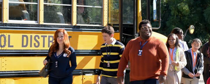 LISA ANN WALTER LARRY OWENS CHRIS PERFETTI QUINTA BRUNSON Abbott Elementary Finale Event photos and Episodic stills