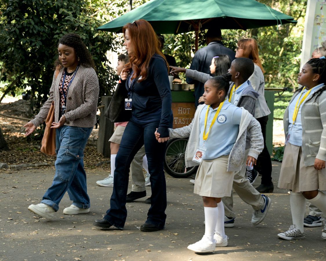 QUINTA BRUNSON AND LISA ANN WALTER Abbott Elementary Finale Event photos and Episodic stills