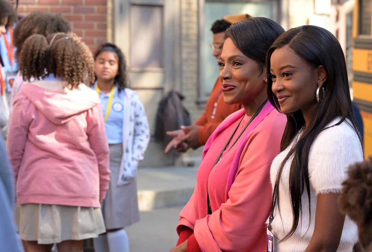 SHERYL LEE RALPH AND IYANA HALLEY Abbott Elementary Finale Event photos and Episodic stills