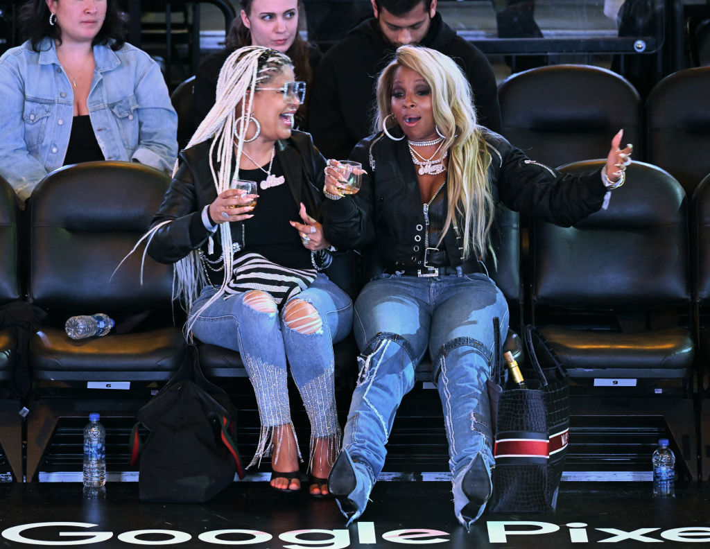 Celebrities Attend Boston Celtics v Brooklyn Nets Game