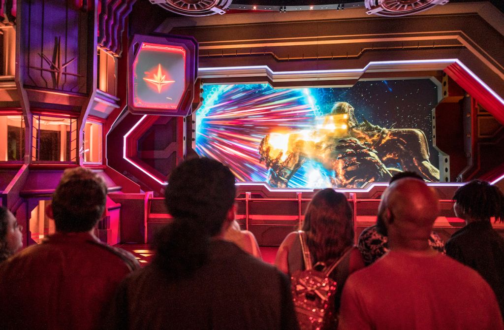 Guardians Of The Galaxy: Cosmic Rewind Ride