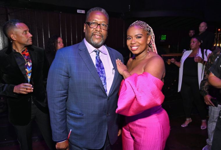 Wyndell Pierce & Katori Hall Pose for The Pynk Carpet