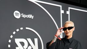 Amber Rose Attends Spotify's All Rap-Caviar Experience on June 23, 2022 in Los Angeles, California.