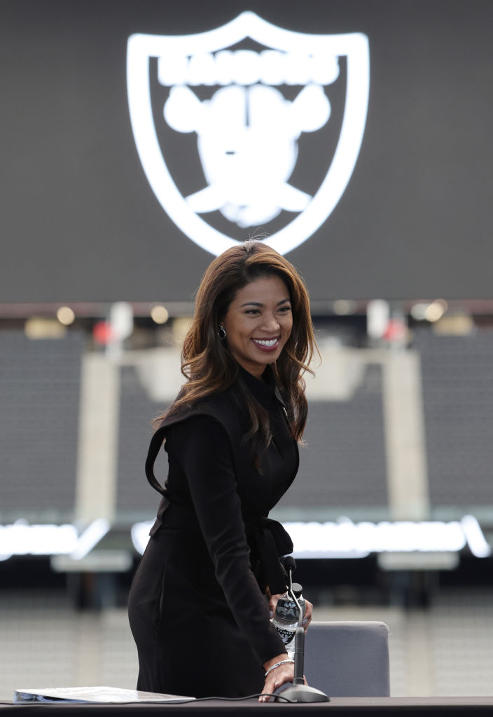 Las Vegas Raiders Introduce Sandra Douglass Morgan As Team President