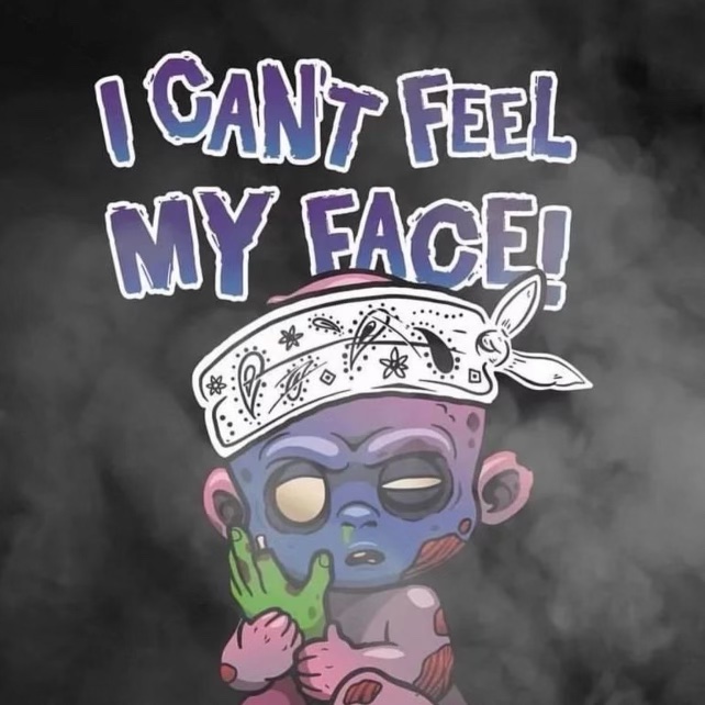 Juelz Santana I Can't Feel My Face Label