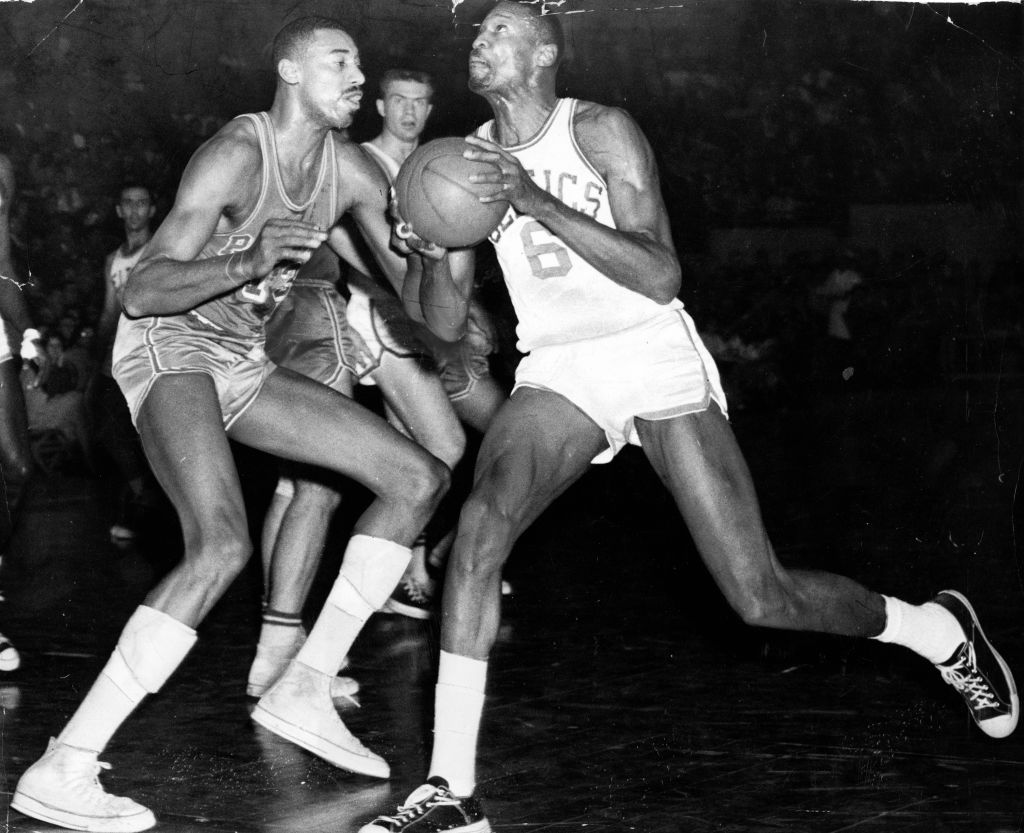 From The Archive: Wilt Chamberlain Plays The Celtics