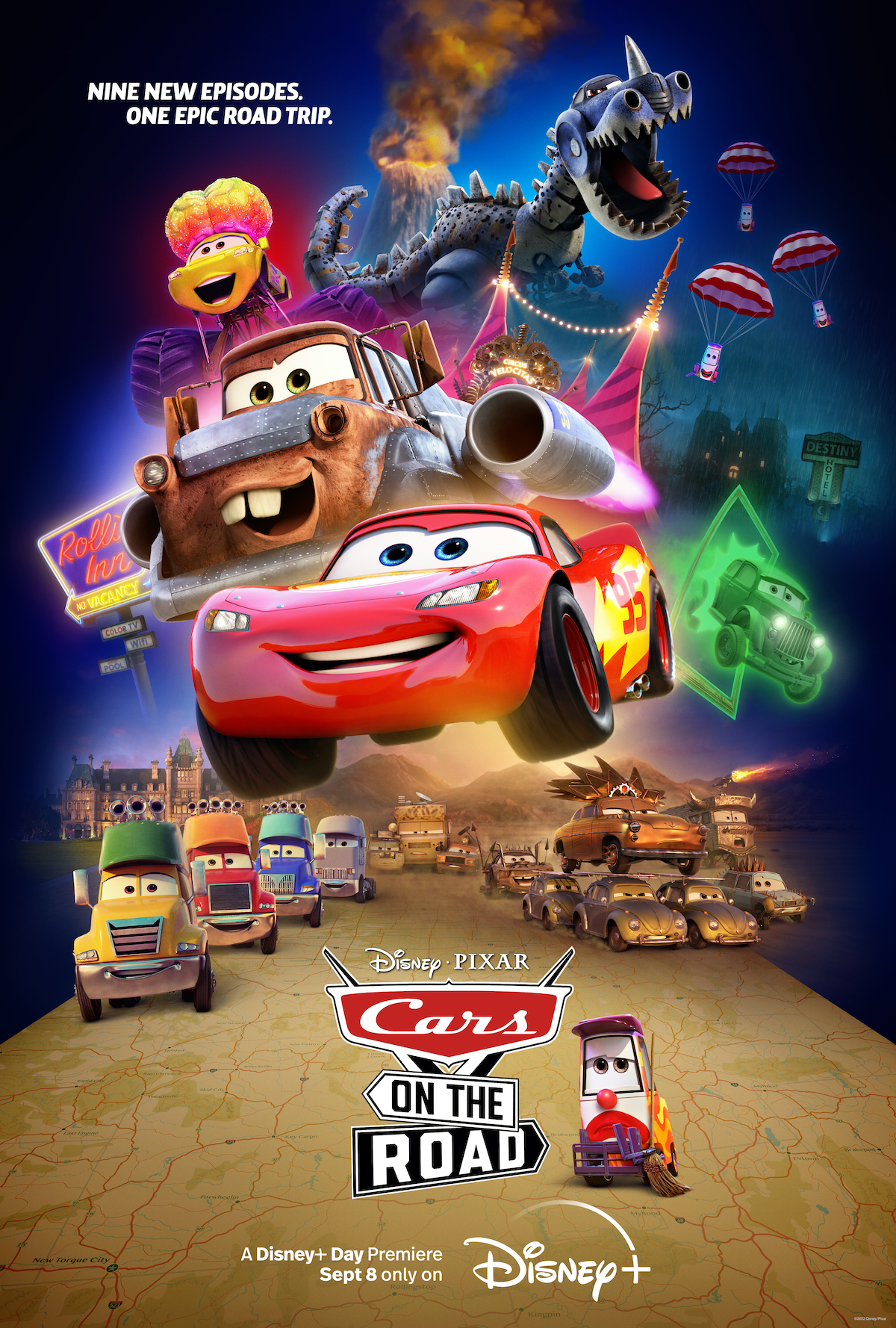 Cars on the Road key art and image