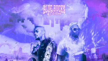 Press photo and artwork for BLUEBUCKSCLAN "I GUESS" and "CLAN WAY 3