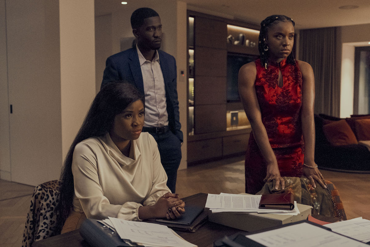 Adeyinka Akinrinade, Ola Orebiyi, Nneka Okoye in Riches Episodic Images