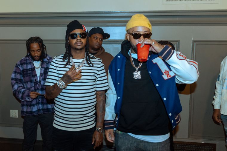 Larry June & Babyface Ray Backstage