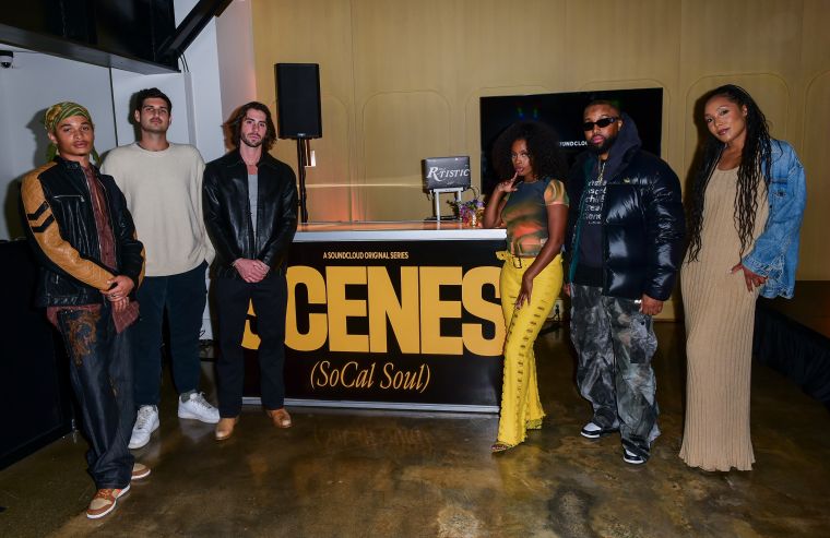 The Featured Artists Gathered Together