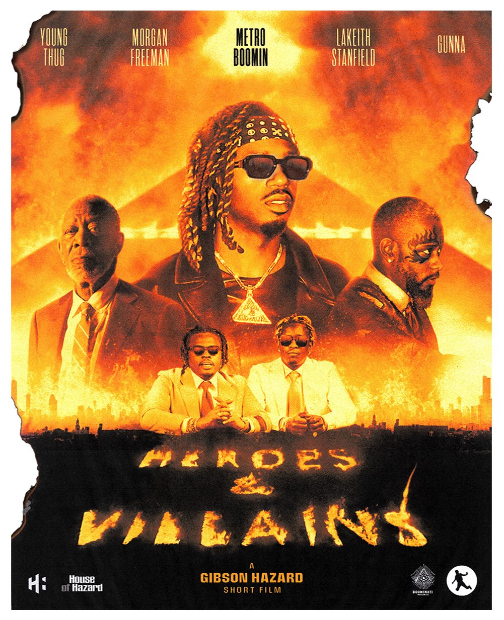 Metro Boomin 'Heroes & Villains' Movie Poster