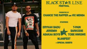 Vic Mensa & Chance the Rapper Black Star Line Fest