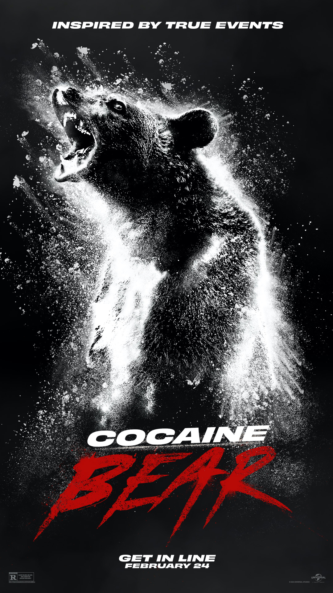 Cocaine Bear, poster