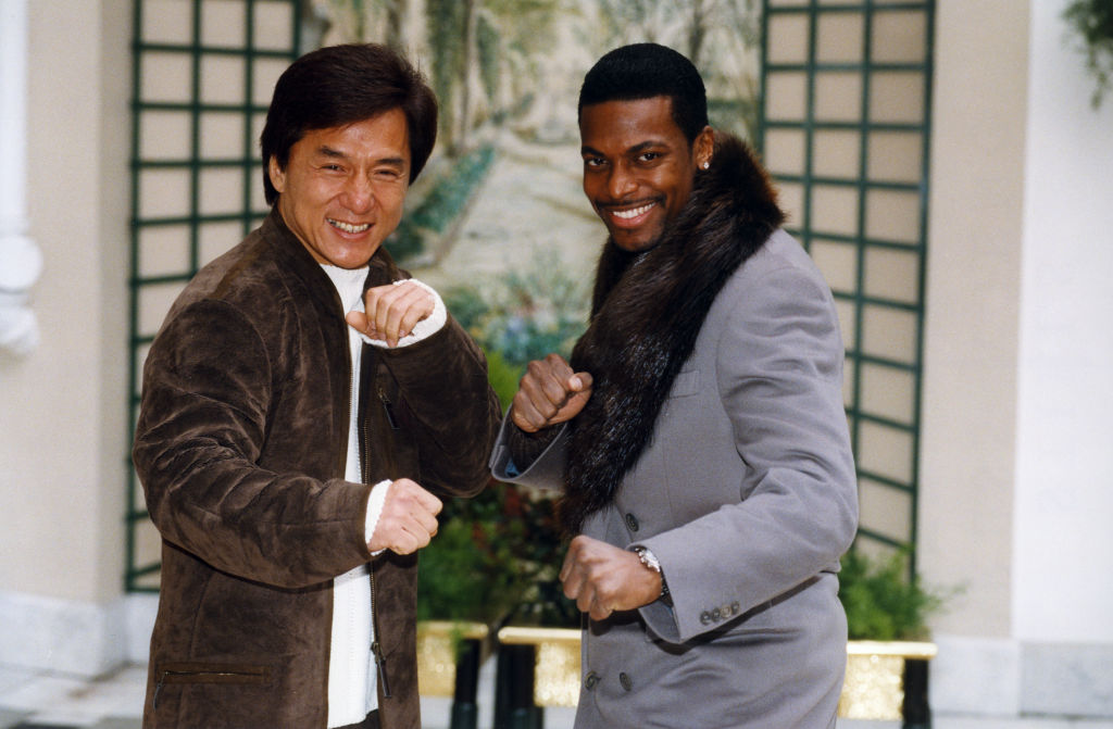 Portrait de Jackie Chan et Chris Tucker en 1998