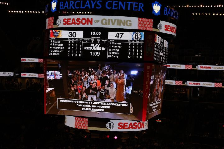 REFORM Alliance Season Of Giving Event with the Brooklyn Nets