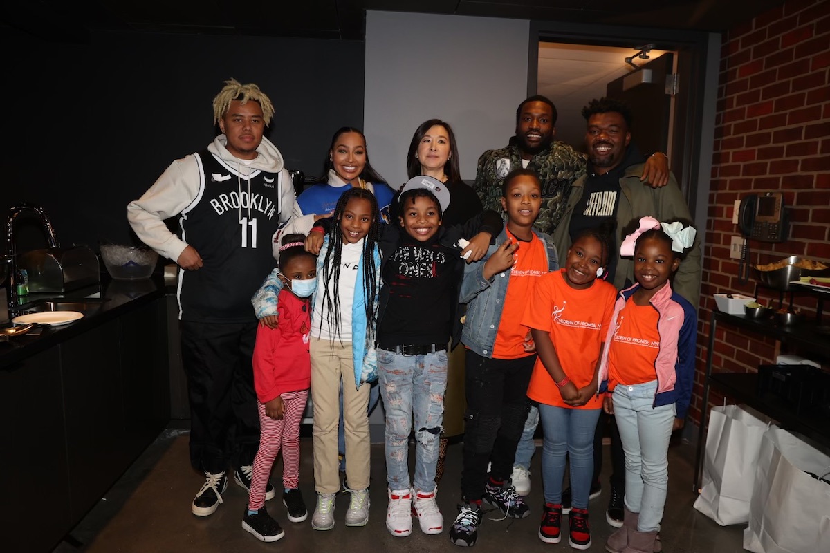 Meek Mill & REFORM Alliance Host Event At Brooklyn Nets Game