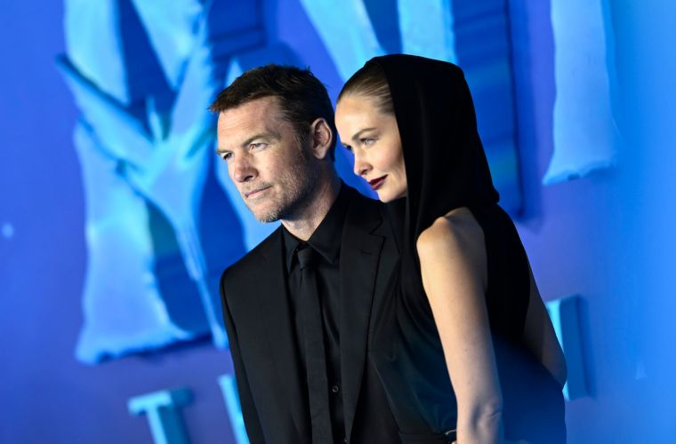 Sam Worthington & His Wife Lara