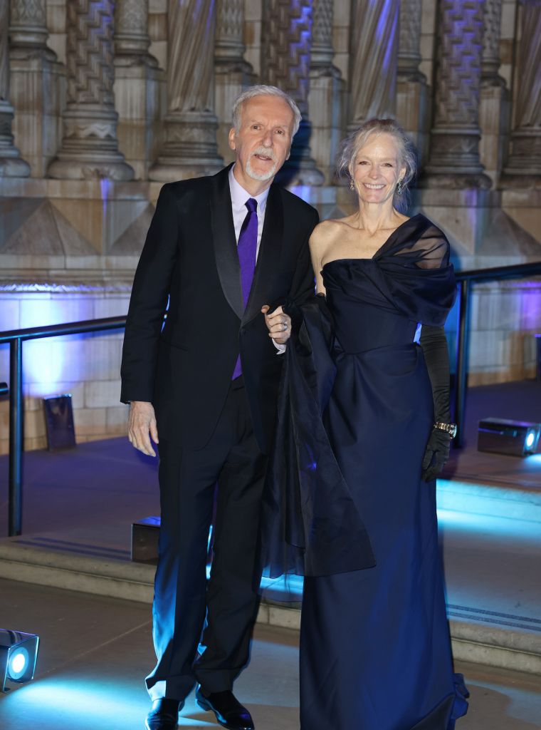 James Cameron & His Wife Suzy