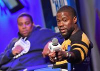 Actor And Comedian Kevin Hart Interviewed By Kenan Thompson For SiriusXM's "Town Hall" Series