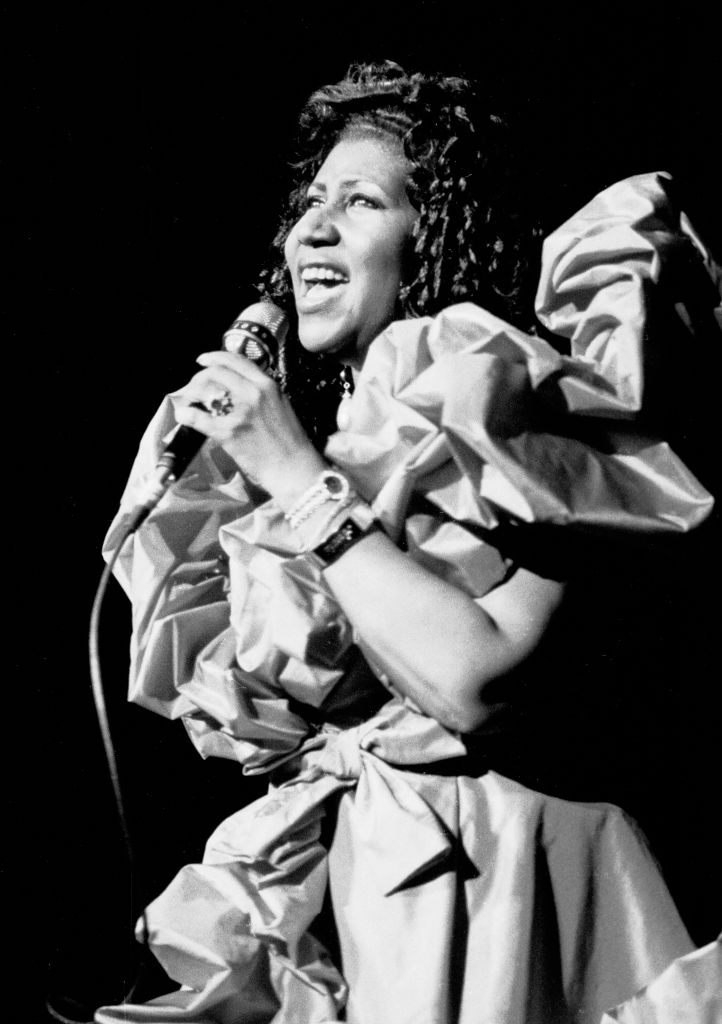 Aretha Franklin Performs At Radio City