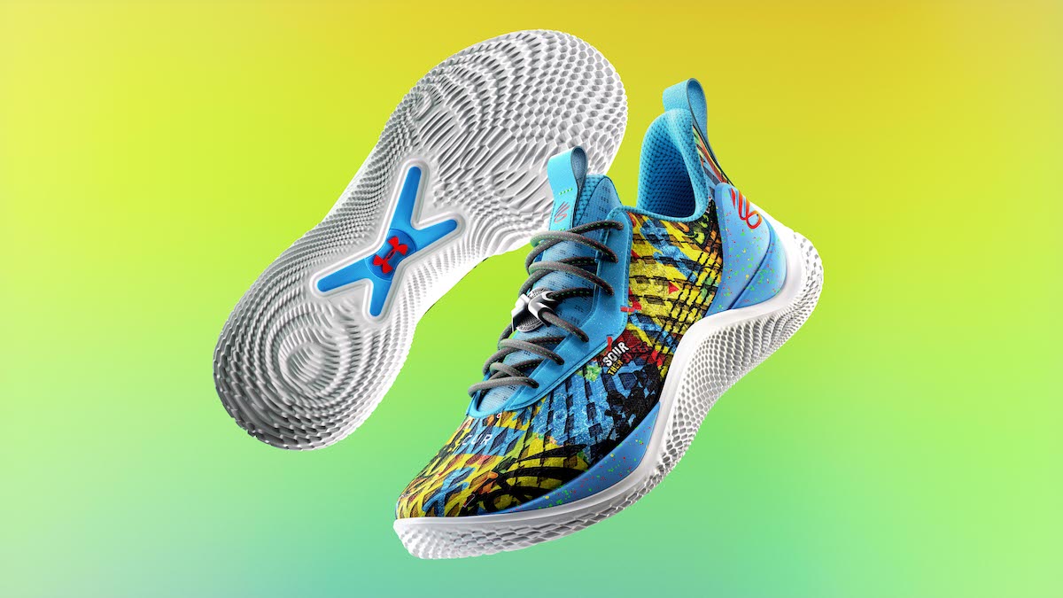 Stephen Curry and the Under Armour Curry Flow 10