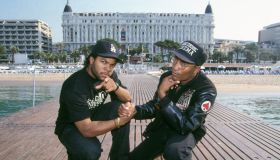 Ice Cube et John Singleton à Cannes