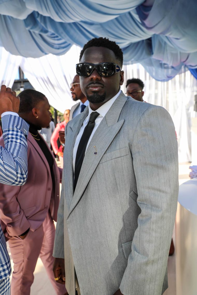 Daniel Harvey in the Big A$$ Suit