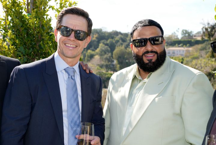 DJ Khaled and Mark Wahlberg? Random But We Love It