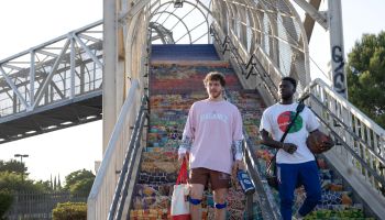 White Men Can't Jump first look photo featuring Jack Harlow and Sinqua Walls